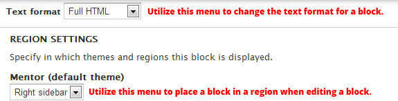 Drag/Drop Blocks into a Region
