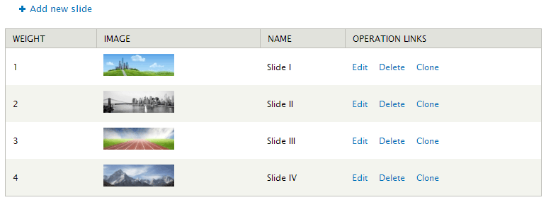 Revolution Slider: Slider